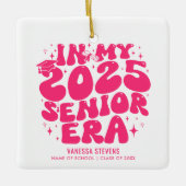 2025年のシニア時代 セラミックオーナメント (正面)