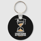 2025年のシニア・クラスの卒業ギフトへのカウントダウン キーホルダー (正面)