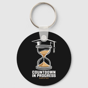 2025年のシニア・クラスの卒業ギフトへのカウントダウン キーホルダー