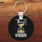 2025年のシニア・クラスの卒業ギフトへのカウントダウン キーホルダー (正面)