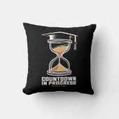 2025年のシニア・クラスの卒業ギフトへのカウントダウン クッション (正面)