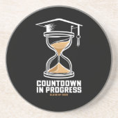 2025年のシニア・クラスの卒業ギフトへのカウントダウン コースター (正面)