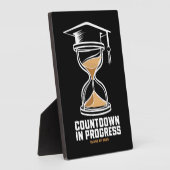 2025年のシニア・クラスの卒業ギフトへのカウントダウン フォトプラーク (側面)