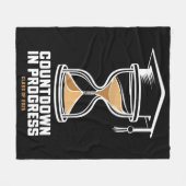 2025年のシニア・クラスの卒業ギフトへのカウントダウン フリースブランケット (正面(横))