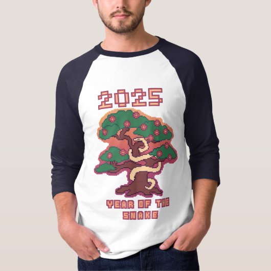 2025年のスネーク Tシャツ (正面)