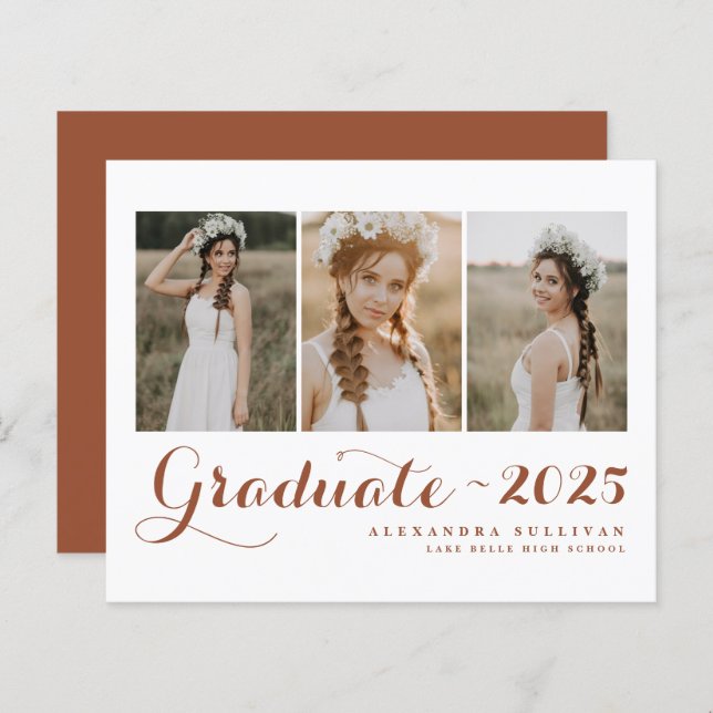 2025年のテラコッタクラス写真部卒業 (正面/裏面)