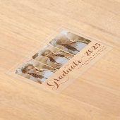 2025年のテラコッタクラス写真部卒業 アクリル招待状 (レイダウン)