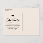 2025年のテラコッタクラス写真部卒業 インビテーションポストカード (裏面)