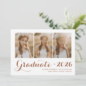 2025年のテラコッタクラス写真部卒業 招待状 (スタンド正面)