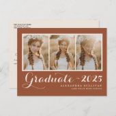 2025年のテラコッタクラス写真部卒業 案内ポストカード (正面/裏面)