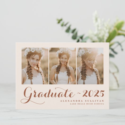 2025年のテラコッタクラス写真部卒業 案内状 (スタンド正面)