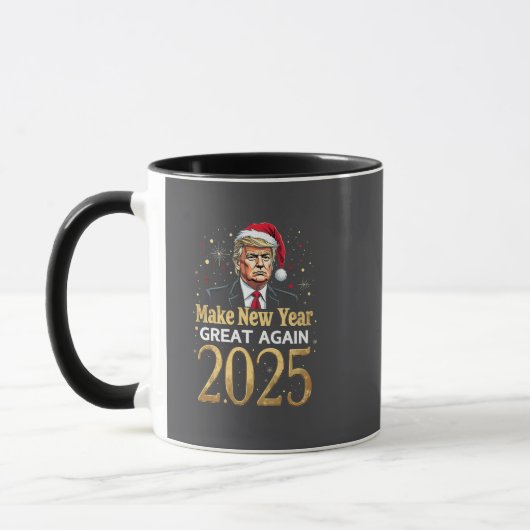 2025年のトランプ素晴らし就任式を再開 マグカップ (左)