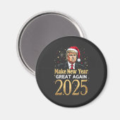 2025年のトランプ素晴らし就任式を再開 マグネット (正面/裏面)