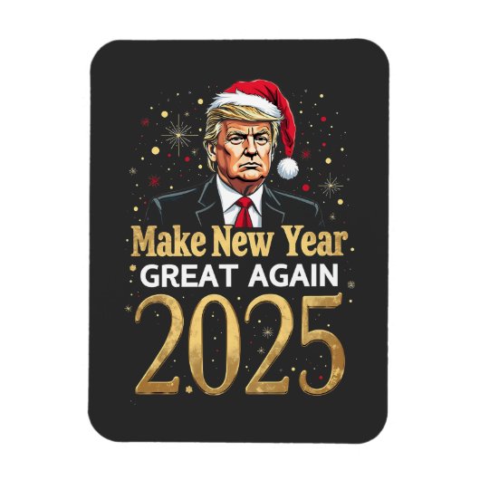 2025年のトランプ素晴らし就任式を再開 マグネット (縦)