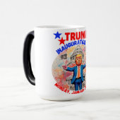 2025年のドナルド・トランプ就任式の日 モーフィングマグカップ (正面左)