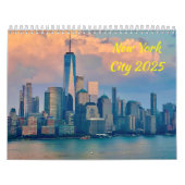 2025年のニューヨークシティムードウォールカレンダー カレンダー (カバー)
