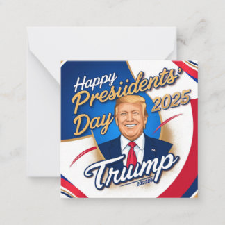 2025年のハッピープレジデント ノートカード