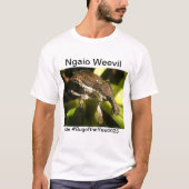 2025年のバグのためのNgaioのweevil Tシャツ (正面)
