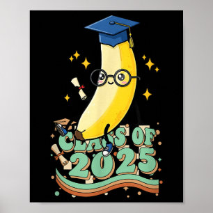 2025年のバナナ大学院Clキッズメンズウォメンズ卒業生 ポスター