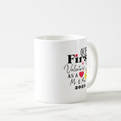 2025年のバレンタインデー結婚したをカップル コーヒーマグカップ (正面右)