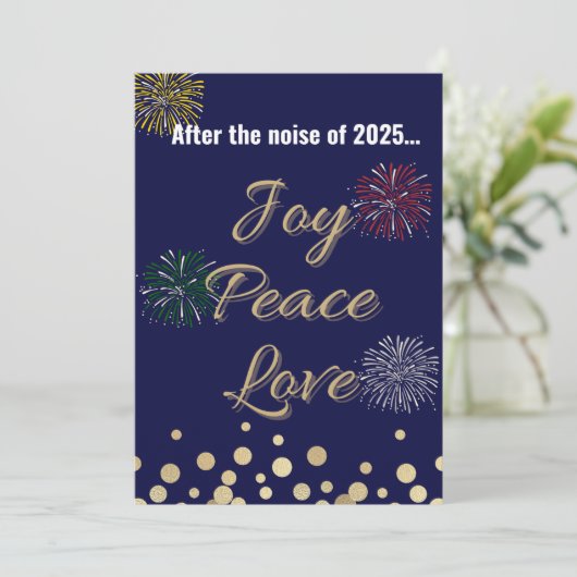 2025年のフォトクリスマスの騒音の後 | シーズンカード (スタンド正面)