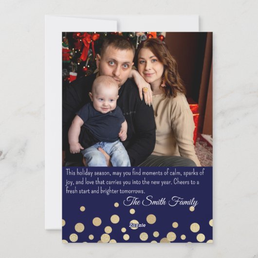 2025年のフォトクリスマスの騒音の後 | シーズンカード (裏面)