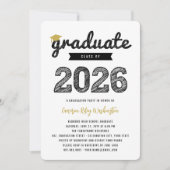 2025年のブラックスケッチ大学院キャップクラスパーティー 招待状 (正面)