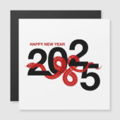 2025年のヘビ (正面/裏面)