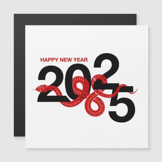 2025年のヘビ (正面/裏面)