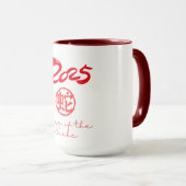 2025年のヘビ マグカップ (正面右)