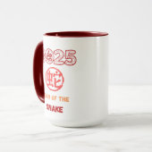2025年のヘビ マグカップ (正面左)