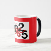 2025年のヘビ モーフィングマグカップ (正面右)