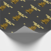2025年のヘビ ラッピングペーパー (角)