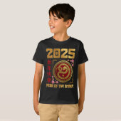 2025年のヘビ – 中国の新年のヘビ Tシャツ (正面フル)