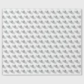 2025年のホワイトディプロマのクラス ラッピングペーパー (フラット)