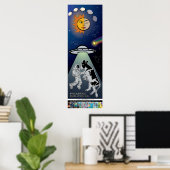 2025年のポスター – Beaming Up ポスター (ホームオフィス)