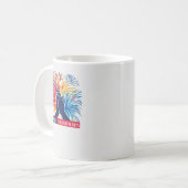 2025年のマグカップで生きていることに感謝する コーヒーマグカップ (正面左)