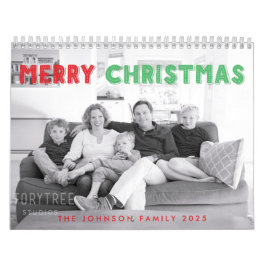 2025年のメリークリスマスフォトカレンダー カレンダー