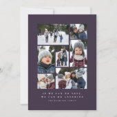 2025年のユーモア溢れるモチベーション写真コラージュ すもも シーズンカード (正面)