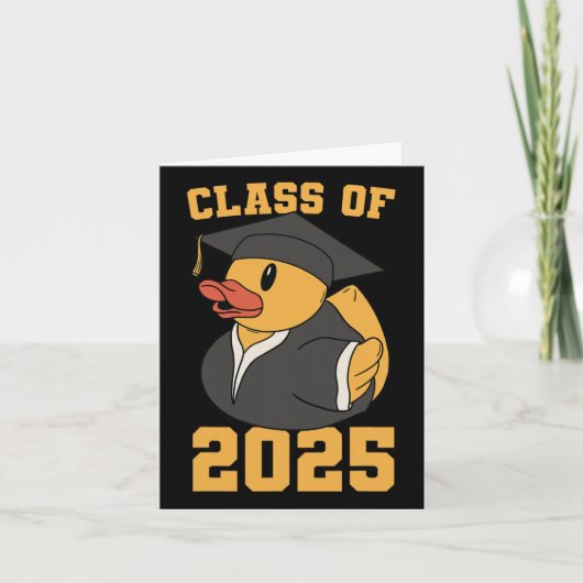2025年のラバーダックClシニア2025卒業年 カード (正面)