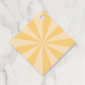 2025年のレトロなチョビー文字と星 フェイバータグ (裏面)