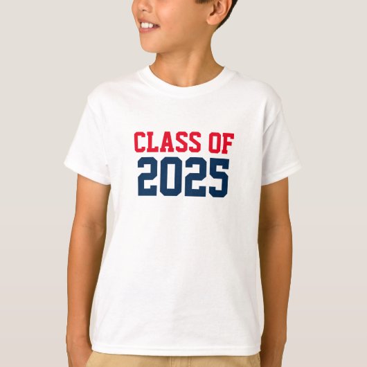 2025年のワイシャツのクラス Tシャツ (正面)