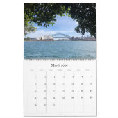 2025年の世界の周り（場所あり） カレンダー (3月 2026)