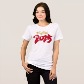 2025年の中国の新年 トライブレンドＴシャツ (正面全面)