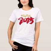 2025年の中国の新年 トライブレンドＴシャツ (正面)