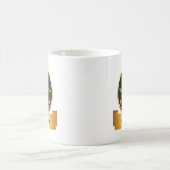 2025年の先生-パーソナライズされた Award Mug コーヒーマグカップ (中央)