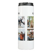 2025年の写真コラージュ卒業クラス8名 タンブラー (裏面)