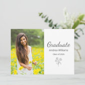 2025年の写真モダンのクエレガントラス 案内状 (スタンド正面)