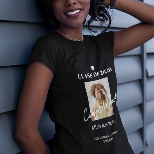 2025年の写真大学院おめでとうの授業 Tシャツ