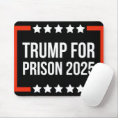 2025年の刑務所のトランプ マウスパッド (マウス)